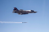 AF-1, Flt 314, LtCol George "Boxer" Schwartz, AIM-120 AAVI Launch, STR, 5 June 2013